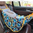 Nevy Blue Car Back Seat Organizer Hammock - Portable Storage Solution Online now