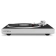 Victrola Hi-Res Carbon Turntable + Crosley Soho Turntable Stand - Natural Discount