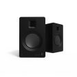 Kanto TUK 260W Powered Bookshelf Speakers with Headphone Out, USB Input, Dedicated Phono Pre-amp, Bluetooth - Pair, Matte Black with SE6 Black Stand Bundle Online now