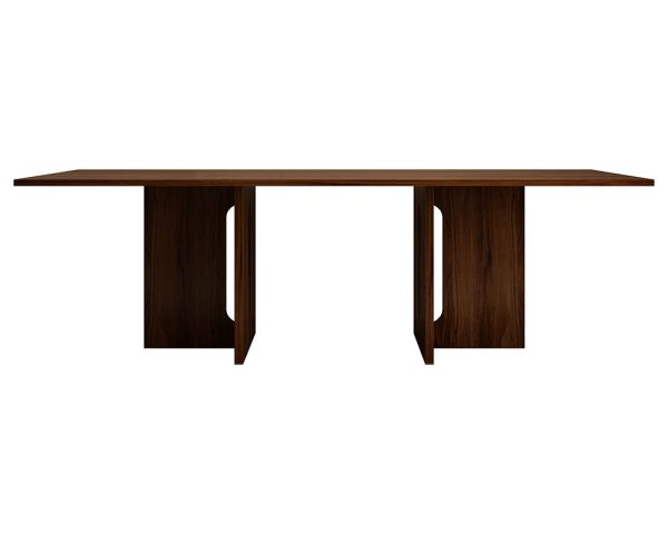 Oak Melamine Dining Table 6 Seater Hot on Sale