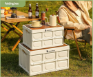 54*36*29 cm Collapsible Green Outdoor Storage Box | Large Capacity, Foldable to 7cm, Durable Design Hot on Sale