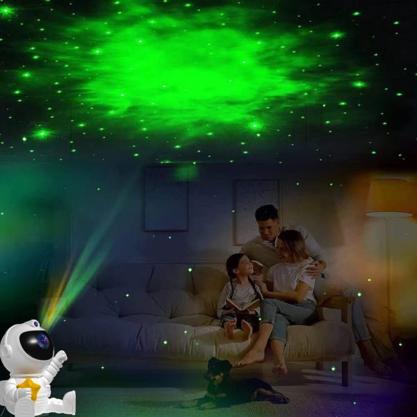 Astronaut Galaxy Projector Night Light with Remote Control(Pentagram) Online Hot Sale