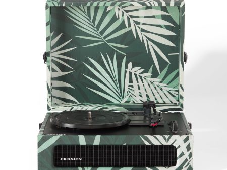 Crosley Voyager Bluetooth Portable Turntable - Botanical on Sale