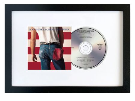 Bruce Springsteen-Born In The U.S.A. (2014 Remaster) CD Framed Album Art Online Hot Sale