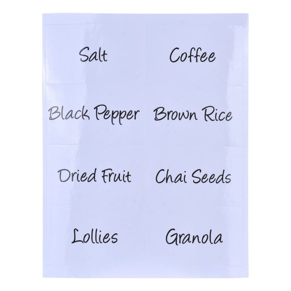 Cook Easy 40pc Pantry Label Stickers Online now