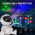 Astronaut Galaxy Projector Night Light with Remote Control(Rocket) Online now