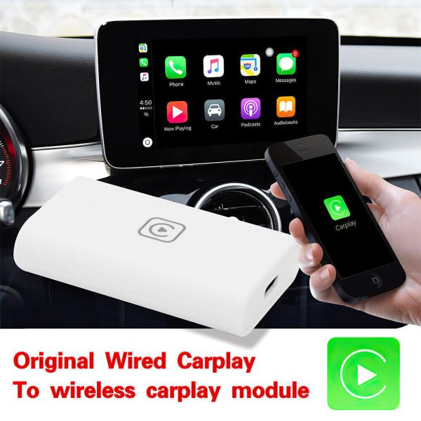 Upgrade Wireless CarPlay Adapter Dongle for Apple IOS Android Navigation Radio Discount