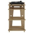 Victrola Hi-Res Onyx INT Turntable + Crosley Soho Turntable Stand - Natural Discount