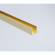 90cm Wall to Wall Frameless Shower Screen with Gold Channel and SS Hinges , Square Knob Handle on Sale