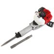 BAUMR-AG 2 Stroke 52cc Petrol Jackhammer, with 2 Chisels, Carry Bag Supply