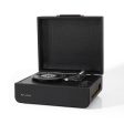 Crosley Mercury Turntable - Black + Bundled Majority D40 Bluetooth Speakers - Black on Sale