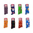 8 Pairs Assorted Colors Christmas Fashion Novelty Funny Socks One Size 5-13 Men Socks Women Socks Online now