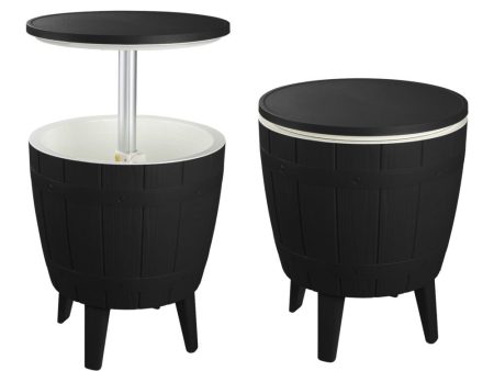 Black Ice Bucket Table Hot on Sale