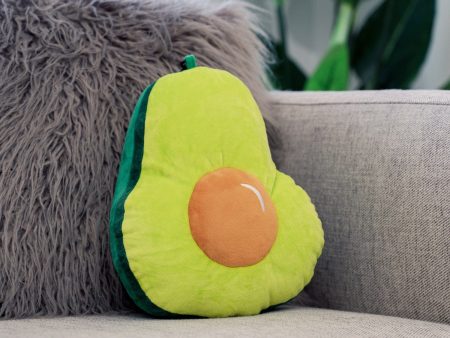 2 Ways Reversible Microfibre Travel Pillow-Avocado Watermelon Cheap