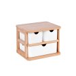 Bamboo Fibre Storage Drawer Set Sale