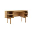 Tate Wooden Curved Desk Sale