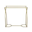 Commercial Clothing Garment Rack Retail Shop in Gold Online now