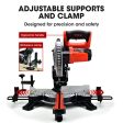 BAUMR-AG 210mm Compound Mitre Saw Dual Bevel Sliding Drop Saws 1500W Online now