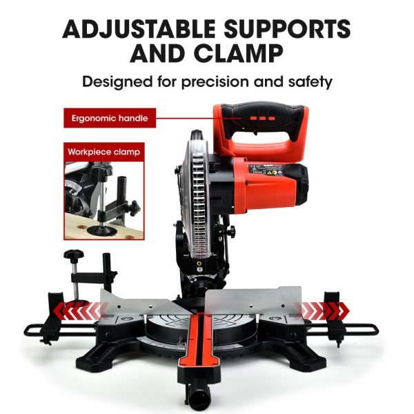 BAUMR-AG 210mm Compound Mitre Saw Dual Bevel Sliding Drop Saws 1500W Online now