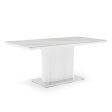 Dining Table Ceramic Table Top MDF Stainless Steel feet Online Sale