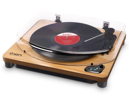 ION Audio Air LP Bluetooth USB Turntable - Wood For Discount