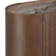 Buffet MDF Melamine Interior Storage In Dark Walnut colour For Cheap