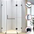 900 x 900mm Frameless 10mm Glass Shower Screen By Della Francesca Supply