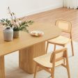 Tate 8 Seater Dining Table in Natural For Discount