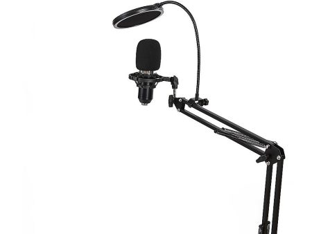 Professional Condenser Microphone USB Voice & Music Cantilever Bracket Set Online Sale