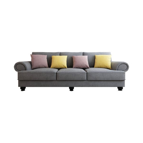 The Cloud Nine 3-Seater Sofa Slate Grey Hot on Sale