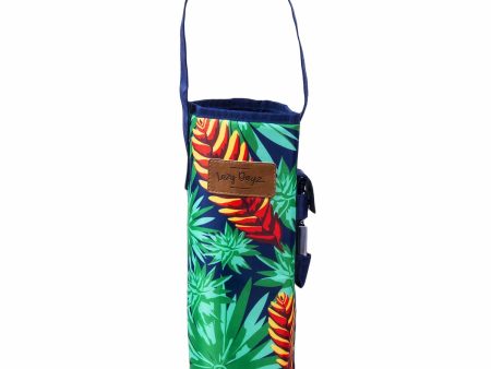 Lazy Dayz Insulated Wine Bottle Tote - Mossman Online now