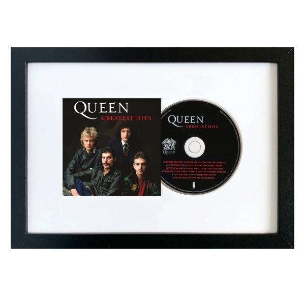 Queen - Greatest Hits - CD Framed Album Art For Cheap