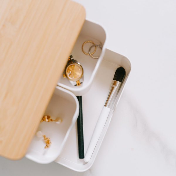 Bamboo Fibre Storage Drawer Set Sale