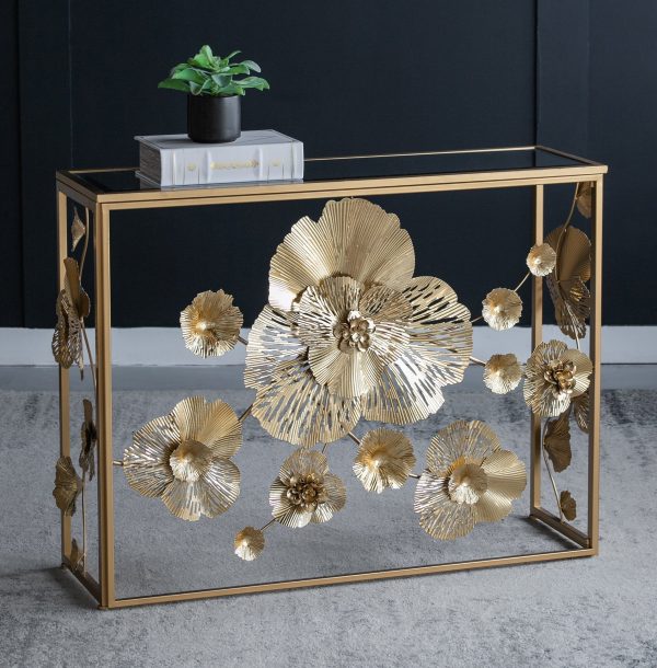 FLORET MIRRORED CONSOLE TABLE Cheap