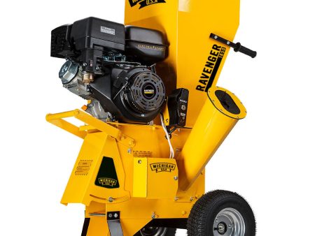 MICHIGAN 18HP 420cc Petrol Commercial Wood Chipper, Electric Key Start, Tree Mulcher - Ravenger 1850 Online