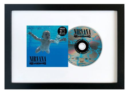 Nirvana - Nevermind 20th Anniversary - CD Framed Album Art Online Hot Sale