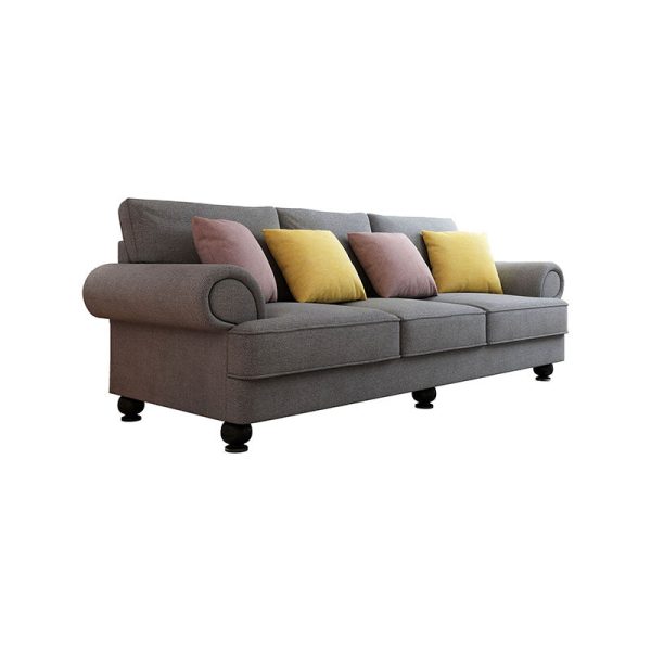 The Cloud Nine 3-Seater Sofa Slate Grey Hot on Sale