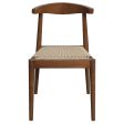 Arden Solid Oak Dining Chair with Loom (Almond) Cheap