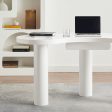 Aurora White Office Desk For Discount