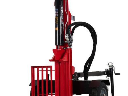 Baumr-AG 40 Tonne Petrol Hydraulic Horizontal and Vertical Towed Wood Log Splitter - HPS700 Online Sale