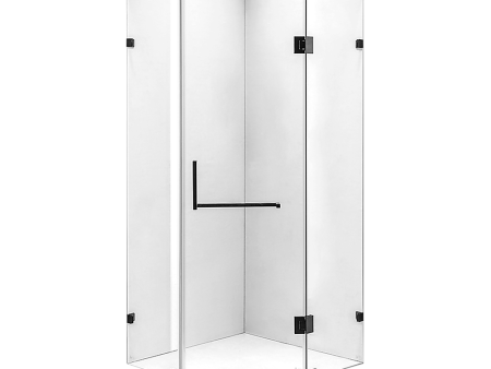 900 x 900mm Frameless 10mm Glass Shower Screen By Della Francesca Online Hot Sale