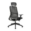 Carlie High Back Molded Foam Seat Ergonomic Office Chair In Black Supply