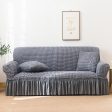 Elastic sofa cover Grey (235-300cm) Online Hot Sale