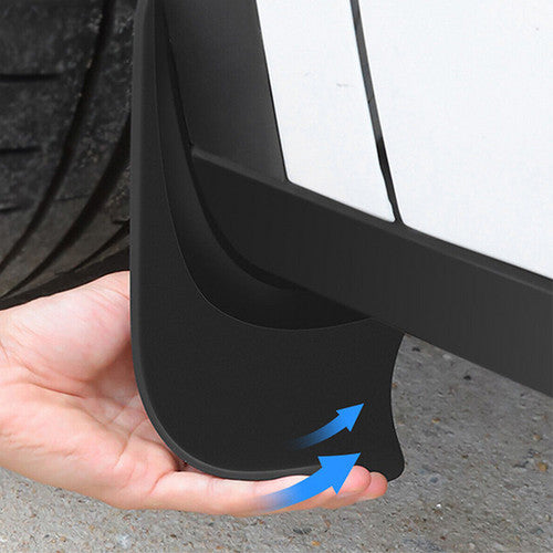 Tesla model Y front and rear PP PVC fender 4 and fit Model 3 Y central control rear storage box push-pull For Cheap