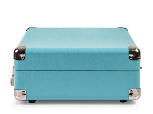 Crosley Cruiser Bluetooth Portable Turntable - Turquoise + Bundled Majority D40 Bluetooth Speakers Online Hot Sale