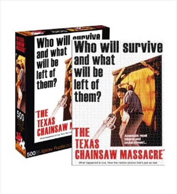 Texas Chainsaw Massacre 500pc Puzzle For Sale