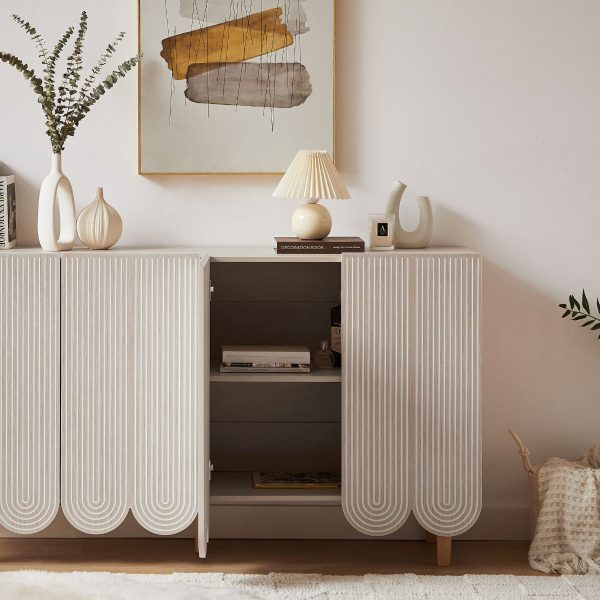 Ryder White Sideboard Sale