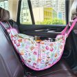 Pink Car Back Seat Organizer Hammock - Portable Storage Solution For Sale