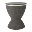 Taupe Ice Bucket Table Online Sale