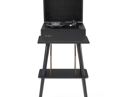 Crosley Mercury Turntable - Black + Crosley Entertainment Stand Bundle Online